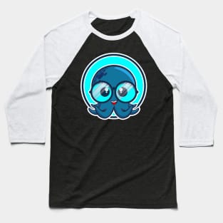 SMART OCTO MASCOT Baseball T-Shirt